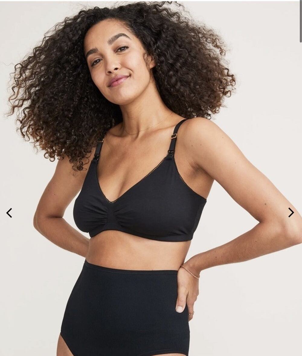 Hatch The Everyday Nursing Bra Black Sz M $68 NWT